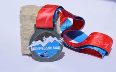 Medaille Triathlon des Mont Blanc