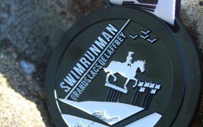 Médaille Finisher Swim Run Man