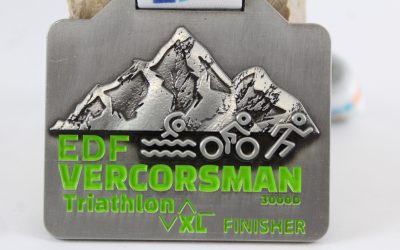 Médaille Finisher Triathlon Vercorsman 2021