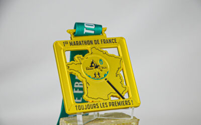 Médaille 1er Marathon de France 2025