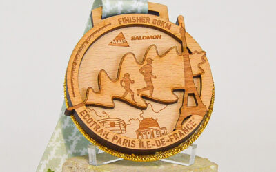 Médaille Finisher Ecotrail Paris