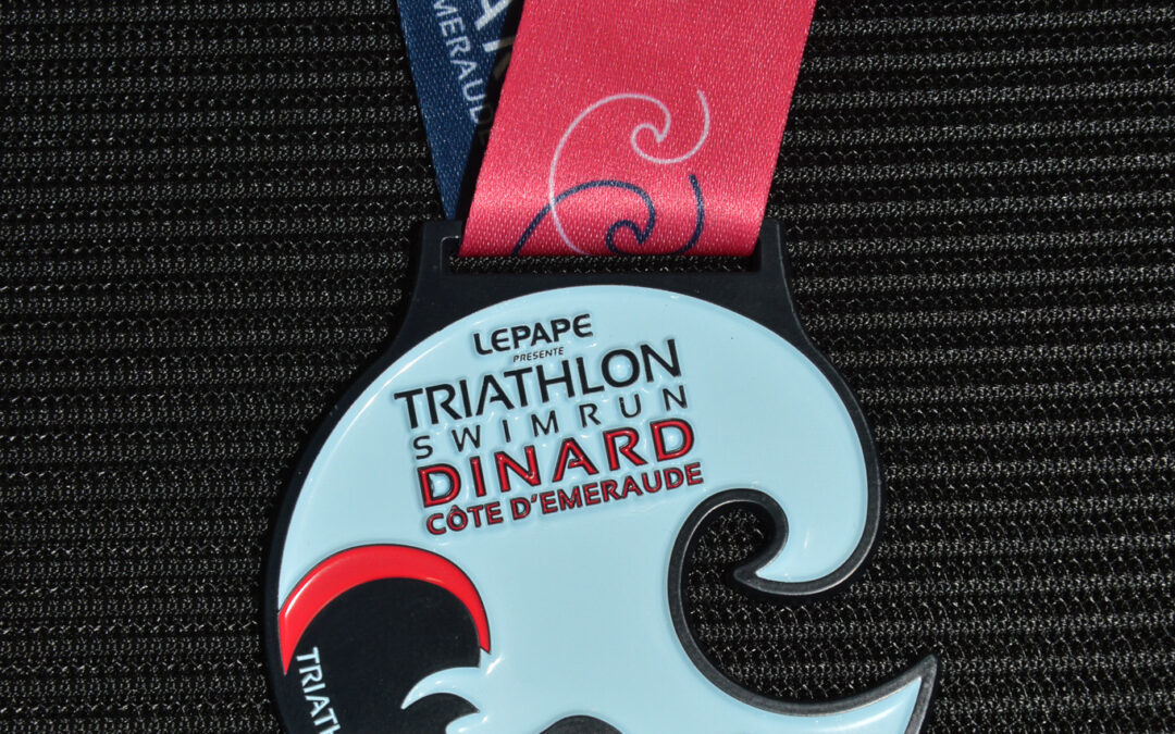 Medaille du Triathlon de Dinard 2025