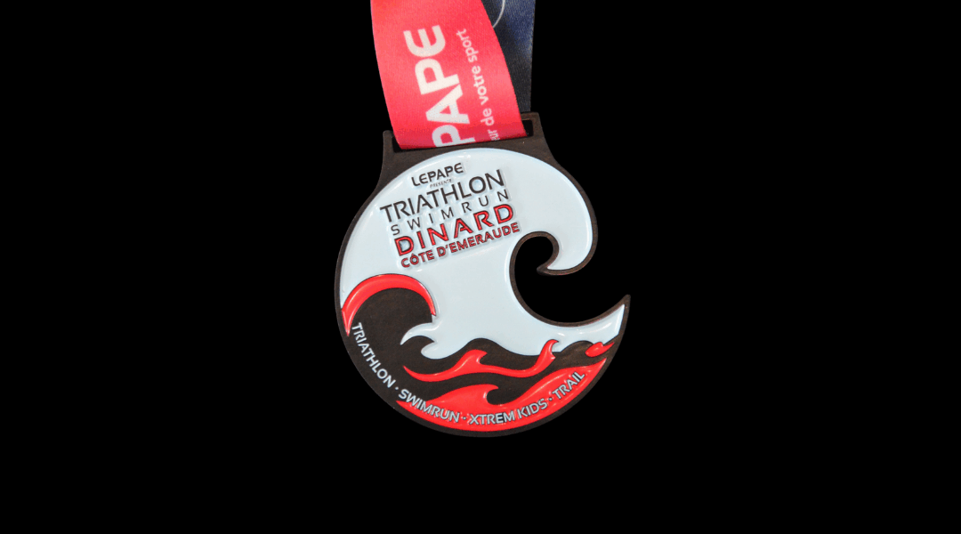 Medaille du Triathlon de Dinard 2025