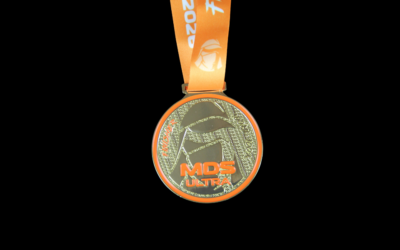 Finisher-Medaille des Marathon des Sables (MDS) Ultra 2026