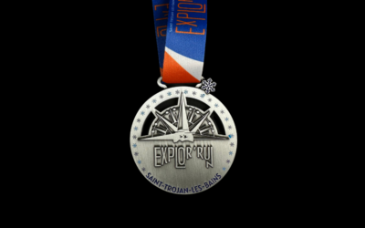 Médaille finisher de l’Explor’Run Saint-Trojan 2025