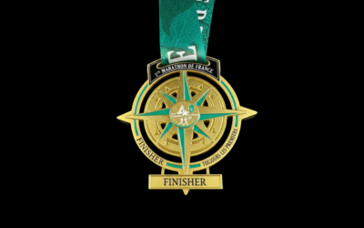 Médaille finisher de l’Alti & Co Marathon 2026 – 1er Marathon de France