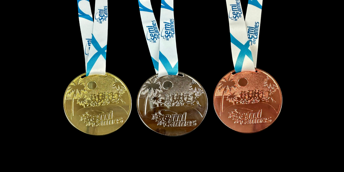 Trois médailles podiums or; argent, bronze pour le semi de cannes 2026