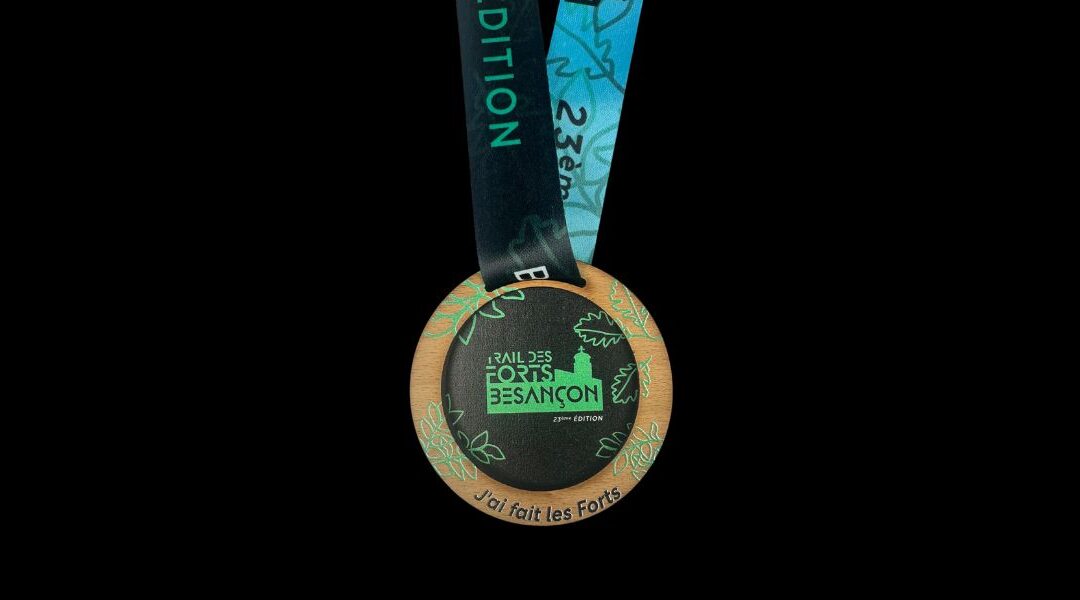 Médaille trail des forts de Besançon 2026