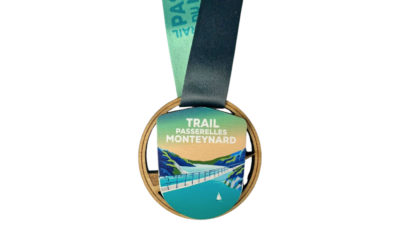 Médaille Trail des Passerelles Monteynard 2026